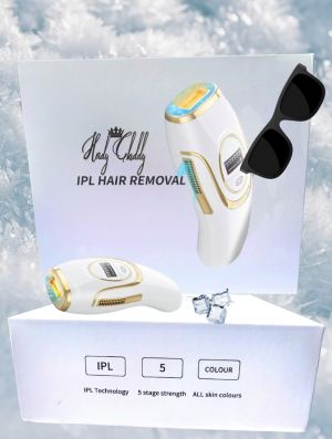 IPL laser hair remover, with cold technology. Heidy Claddy