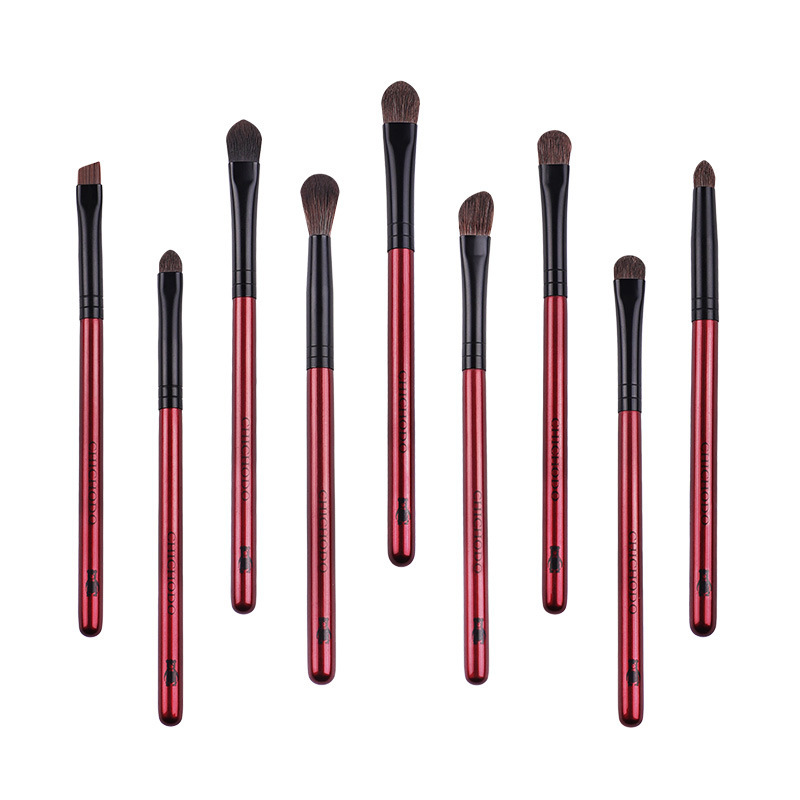 9-Piece Eyeshadow Blending Brush Set – All-Season Universal Beauty Makeup Tools - Image 2
