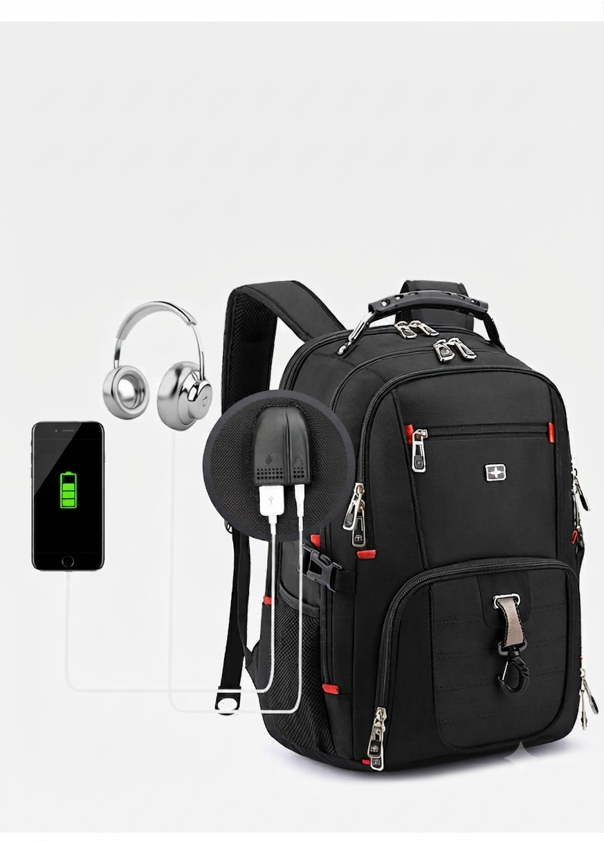 BACKPACK, USB, COMPUTER BACKPACK, USB, COMPUTER