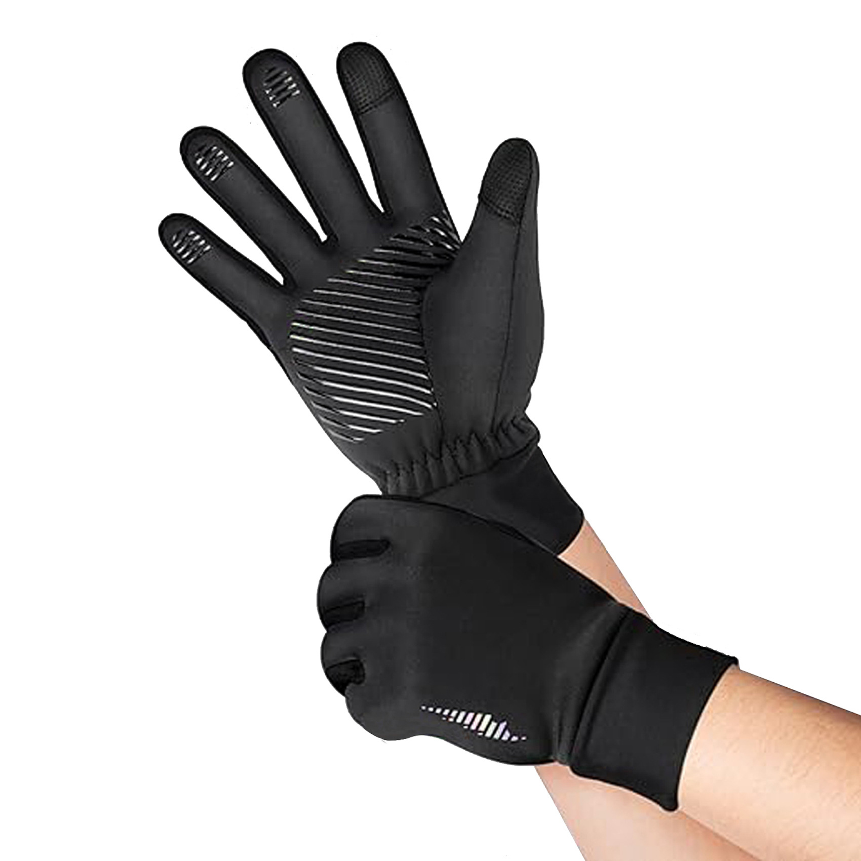 Guantes de ciclismo para deportes de bicicleta al aire libre, guantes para correr con pantalla táctil, Guantes Térmicos antideslizantes resistentes al desgaste - Image 4