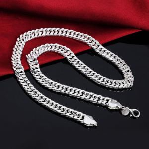 Joyería Juxing de 8mm, collar dominante para hombre, cadena de tanque, cadena de cadena, hip hop, ornamento en vivo, fábrica al por mayor