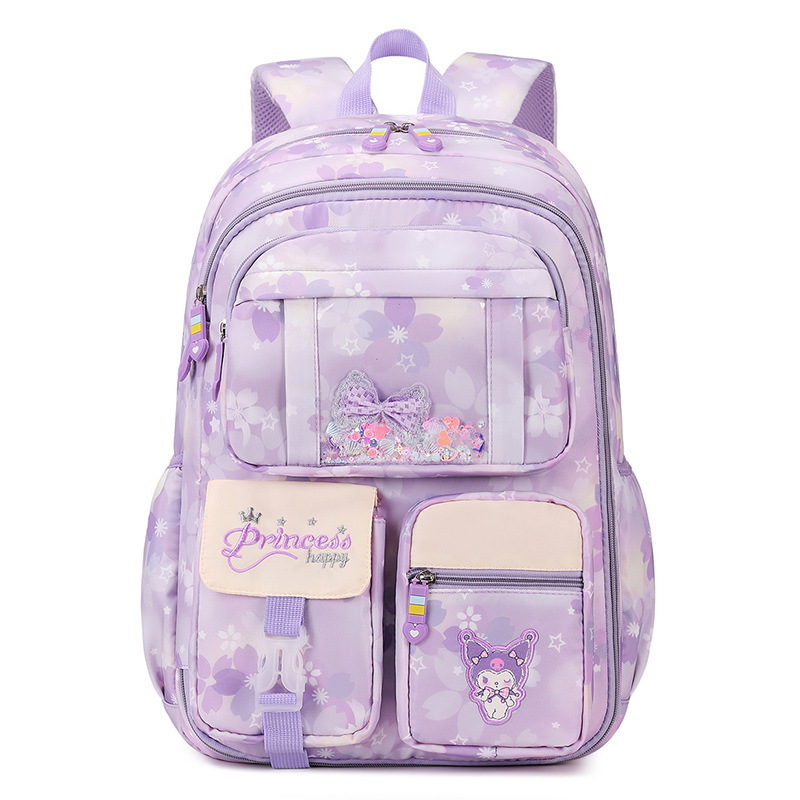 Nueva mochila escolar para estudiantes de escuela primaria 3 ~ 6 grados niña superligera reducción de Carga Protección de la columna vertebral mochila para niños - Image 4