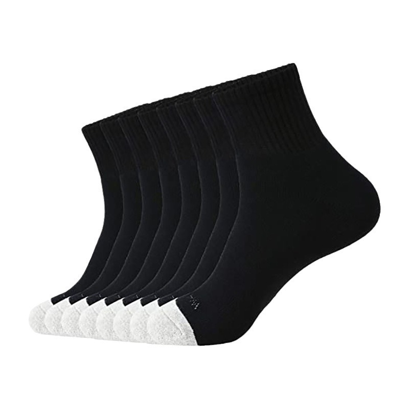 Todos los calcetines de calcetería Terry-loop para correr calcetines deportivos de talla grande para hombre europeos y americanos, toallero transfronterizo, calcetines de 90% de alto contenido de algodón - Image 5