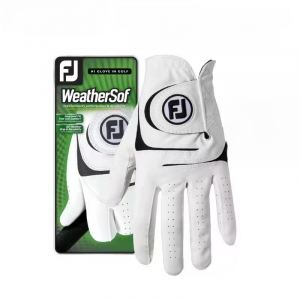 Guantes de golf transfronterizos FJ, guantes de golf transpirables para hombre, antideslizantes, a la izquierda y a la derecha, guantes de golf resistentes al desgaste individuales