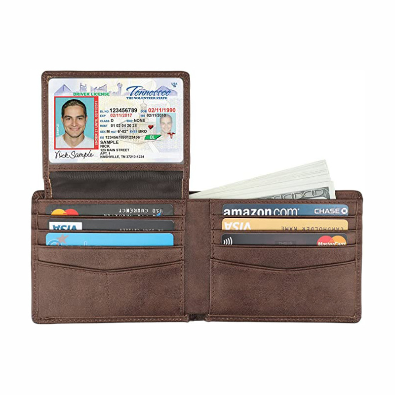 O1CN01nRtlGJ1Vf1kWX6fBe_!!3844802679-0-cib.jpg Popular multifunctional men's wallet with card slots, slim genuine leather wallet