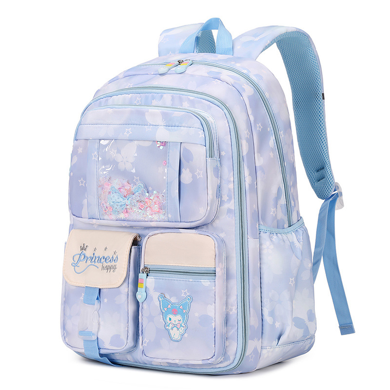 Nueva mochila escolar para estudiantes de escuela primaria 3 ~ 6 grados niña superligera reducción de Carga Protección de la columna vertebral mochila para niños - Image 3