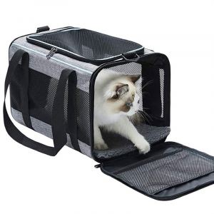 Carrying bag for cats and small dogs weighing up to 6 kg