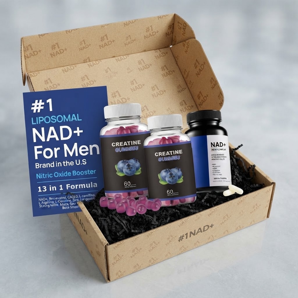 The Ultimate Bundle of Liposomal NAD+ and Creatine Gummies - Image 2