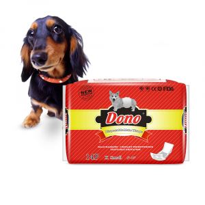 I have male dog diapers, male dog diapers with a wetness indicator, disposable belly bands for puppies—super absorbent and leak-proof—and diapers for